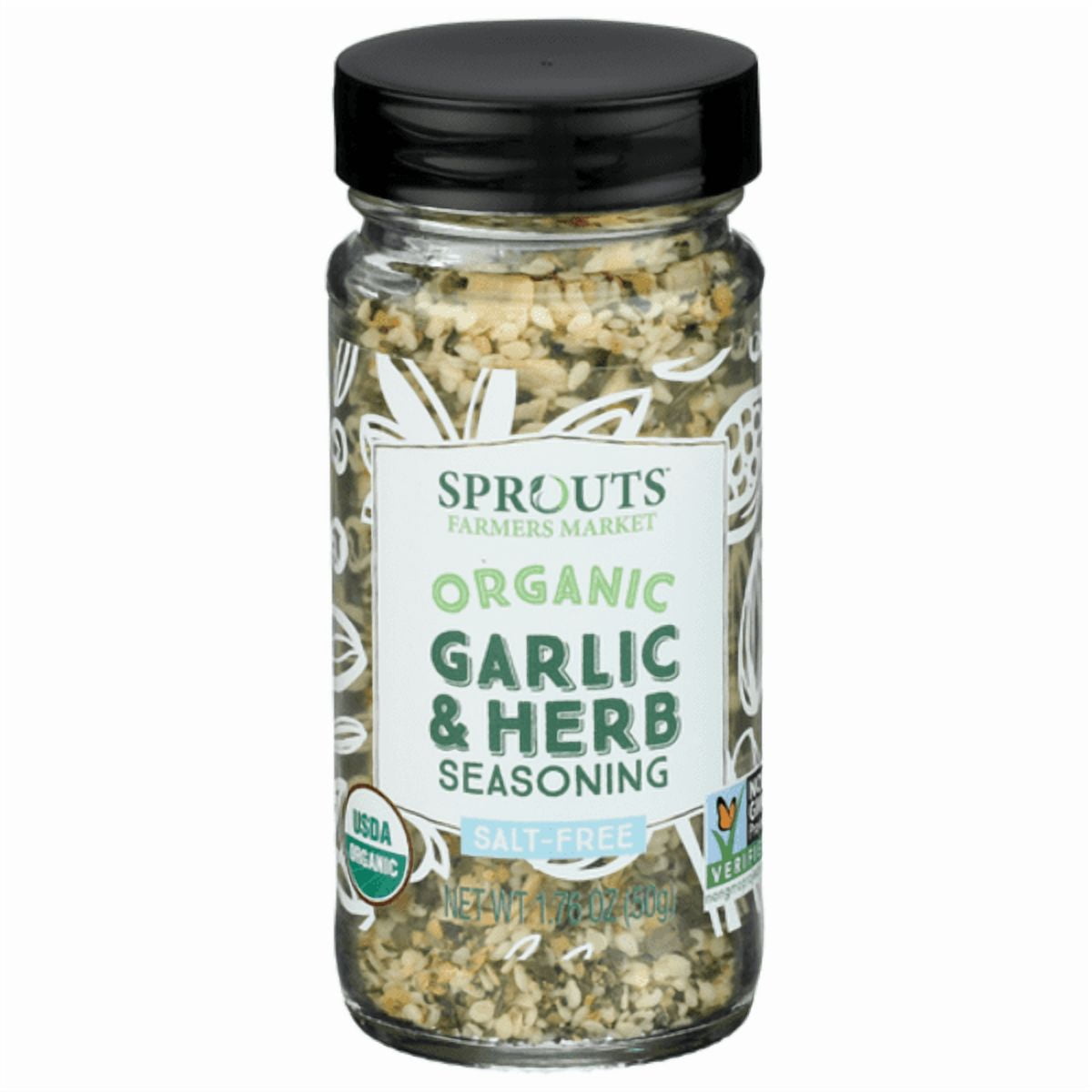 SPT Organic Salt-Free Garlic & Herb Seasoning 1.76 oz - Pack of 3