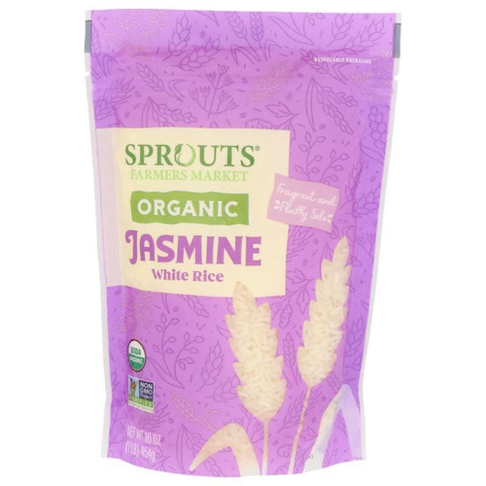 2X - SPT Organic White Jasmine Rice 16 oz - Walmart.com