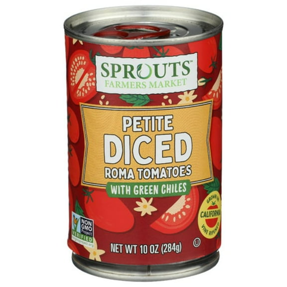 SPT Petite Diced Tomatoes with Green Chilies 10 oz