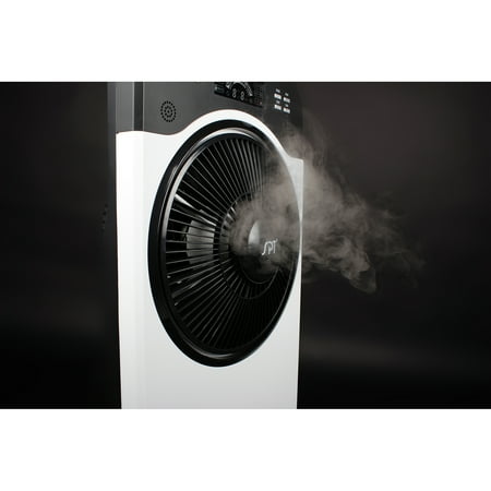 SPT - Indoor Misting Fan - White/Black