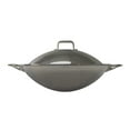thumbnail image 1 of SPT SL-PA400AA 16.5 in. dia. Stainless Steel Wok Frying Pan with Lid & 2 Ears, 1 of 3