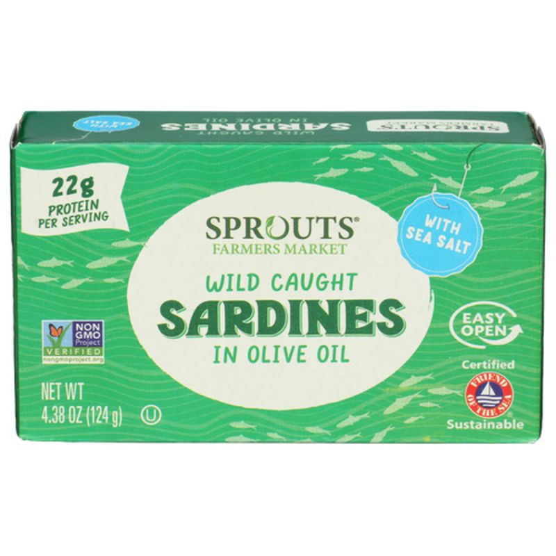 SPT Sardines In Olive Oil 4.375 oz