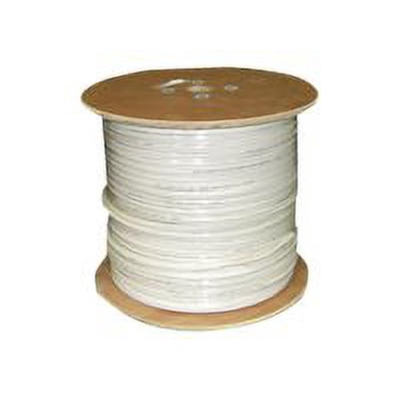 SPT Security Systems 90S-1000W 1000 ft. RG59 Siamese Coaxial & Power Cable, White