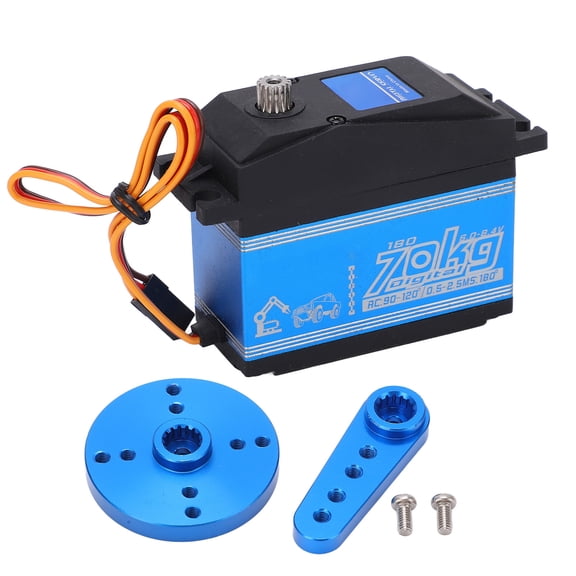 SPT70HV 70kg Metal Gear Angle 180 High Speed Large Torque Digital Servo for Car Robot