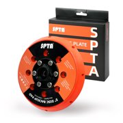 SPTA 1Pc 5 Inch Universal Dual Action Backing Plate, Backing Plate for DA Polisher,Hook & Loop, 5/16"-24 Thread,Fits DA Polishers Up to 12,000 OPM, Sand, Buff, Polish & Finish, Auto Detailing