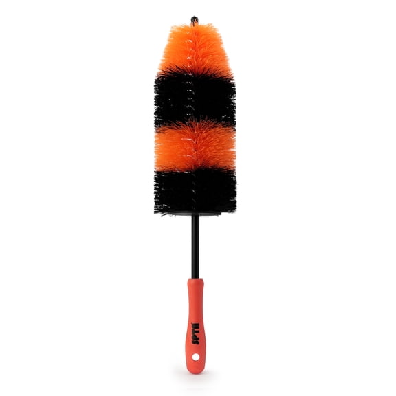 SPTA 1Pc L 18.7 Inch Car Rim & Wheel Cleaning Brush,Soft Bristle Large Long Car Tire Detailing Washing Tool for Exhaust Tips Engine, Vehicle Motorcycles Auto Truck SUV RV, No Scratches