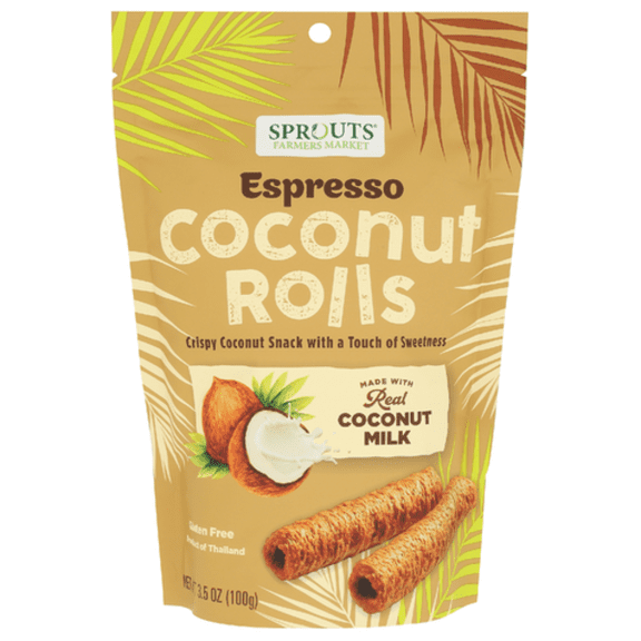 SPTs Espresso Coconut Rolls 3.5 oz - Pack of 5