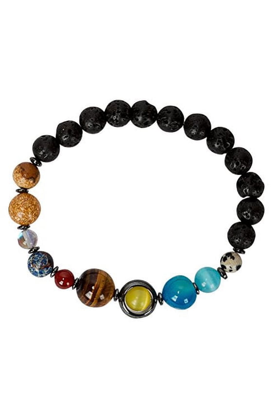 Solar System Earth Planets Bracelet Universe Galaxy His, Men, Him Man Jewelry Gifts Space Collection