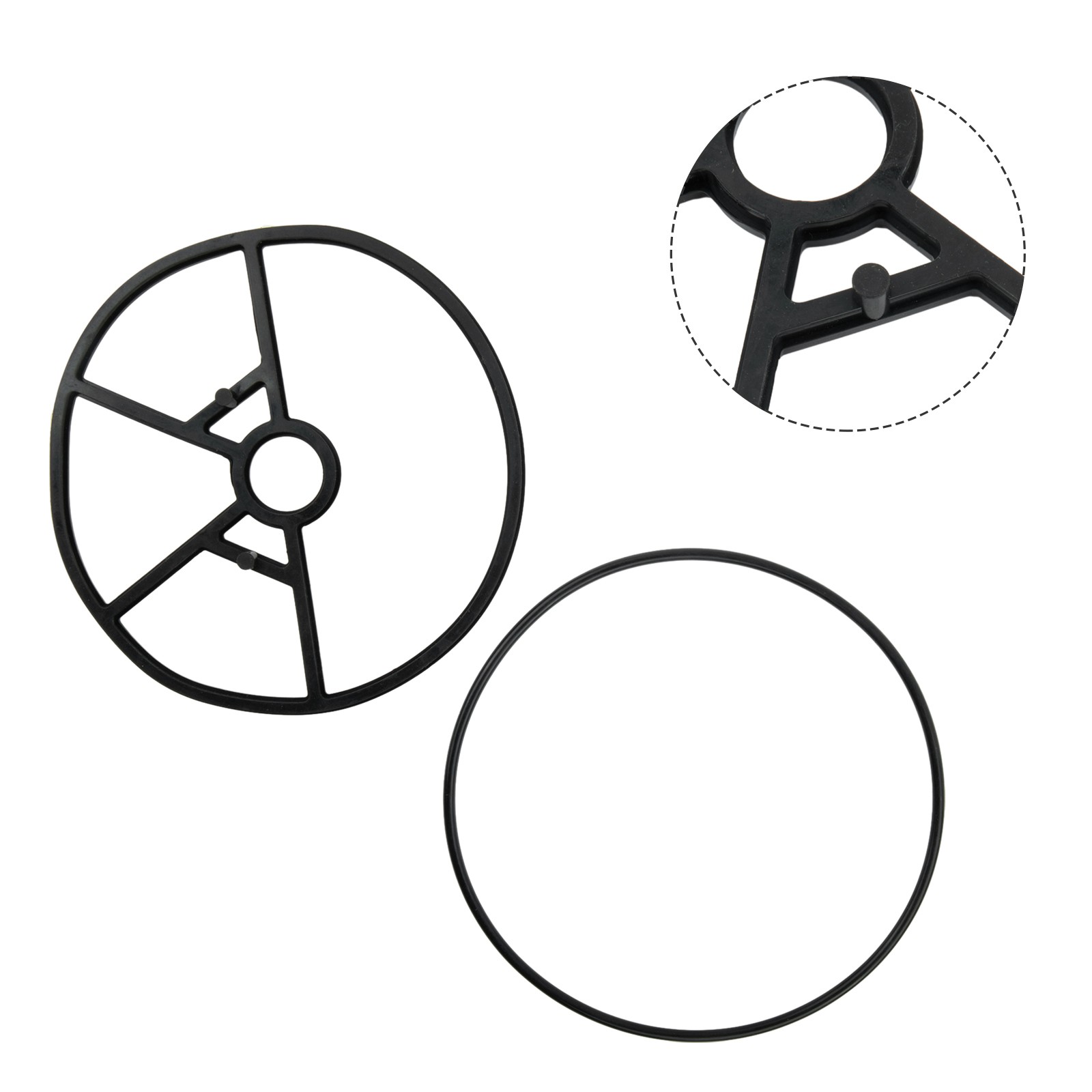 Koatukys SPX0714T Spider Gasket And SPX0714L Cover O-Ring Replacement For Hayward SP714T SPX0714CA Diverter Valve And Vari-Flo XL 1.5 Inch Multiport Valve