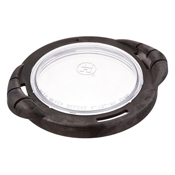 SPX4000DLT Strainer Cover Replacement Kit for Northstar Pump, Includes Black Lock Ring, Transparent See Thru Strainer Cover and O-ring, Black