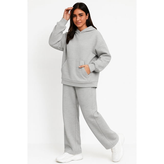 SPXTREME Women's Tracksuit Set 2 Piece Hoodie Sweatpants Lounge Oversized Sweatsuits Fall Outfits