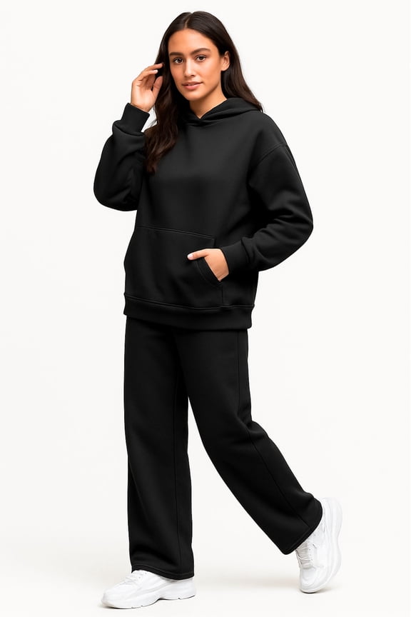 Women's Tracksuit Set 2 Piece Hoodie Sweatpants Lounge Oversized Sweatsuits Fall Outfits