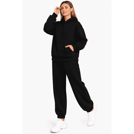 SPXTREME Women's Tracksuit Set 2 Piece Hoodie Sweatpants Lounge Oversized Sweatsuits Fall Outfits