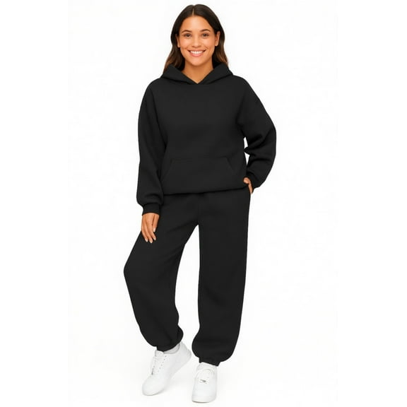 SPXTREME Women's Tracksuit Set 2 Piece Hoodie Sweatpants Lounge Oversized Sweatsuits Fall Outfits