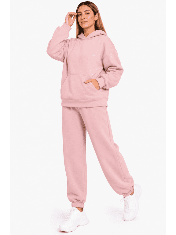 Women's Tracksuit Set 2 Piece Hoodie Sweatpants Lounge Oversized Sweatsuits Fall Outfits