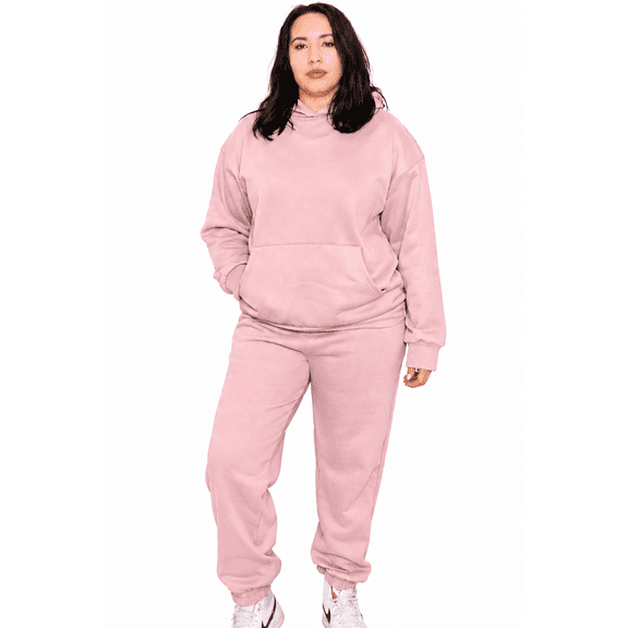 SPXTREME Women's Tracksuit Set 2 Piece Hoodie Sweatpants Lounge Oversized Sweatsuits Fall Outfits