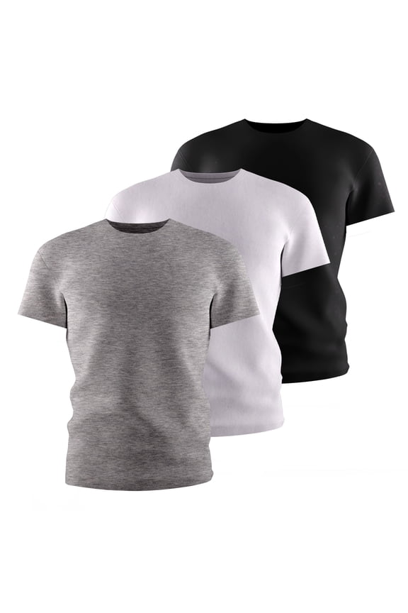 [3 Pack] Girls Boyfriend Short Sleeve Graphic T-Shirts Junior Teen Tween Tees Sizes 7-18