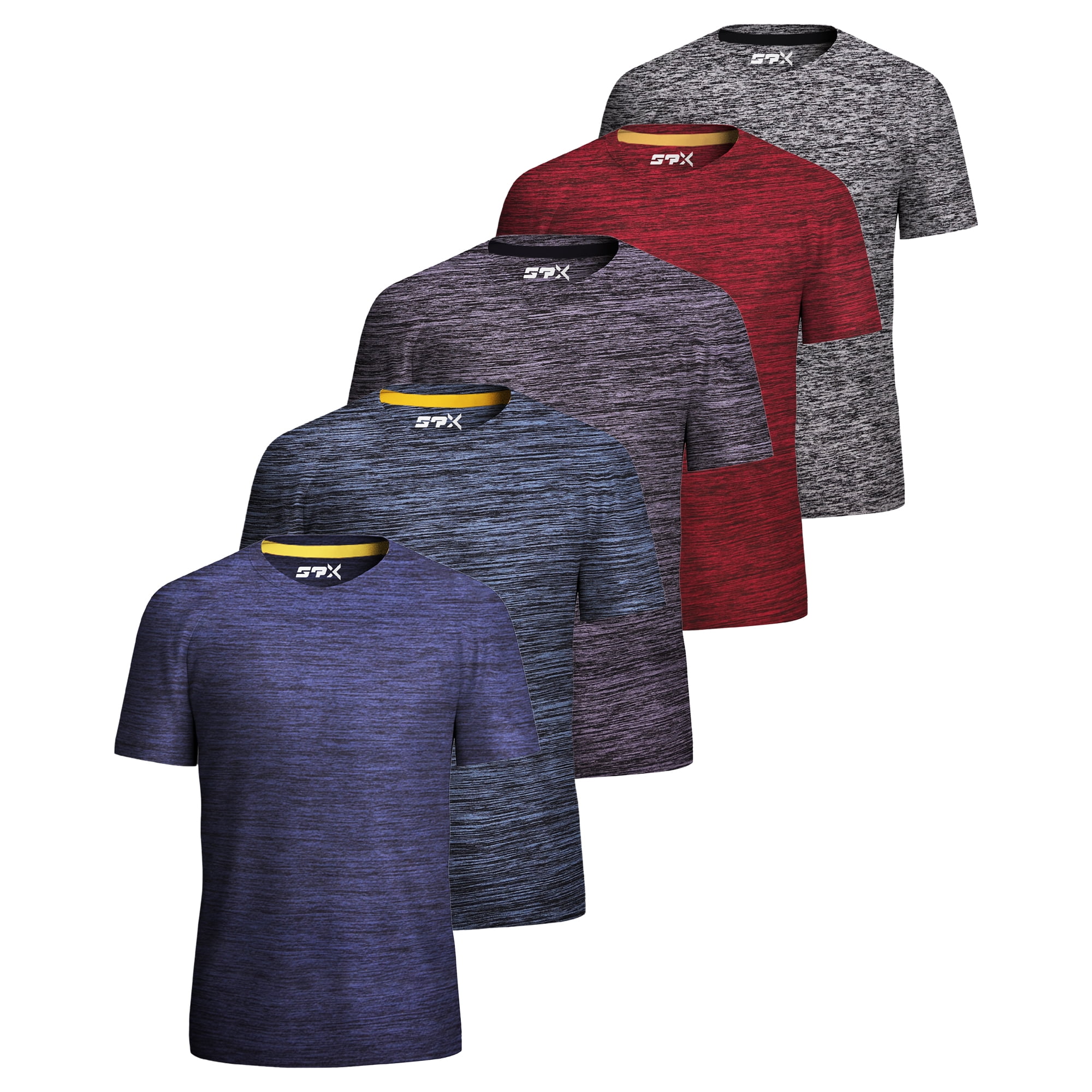 SPXTREME Men's Athletic Performance Dry-Fit Crewneck T SPXTREME Men's Athletic Performance Dry-Fit Crewneck T