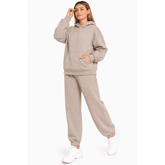 SPXTREME Women's Tracksuit Set 2 Piece Hoodie Sweatpants Lounge Oversized Sweatsuits Fall Outfits