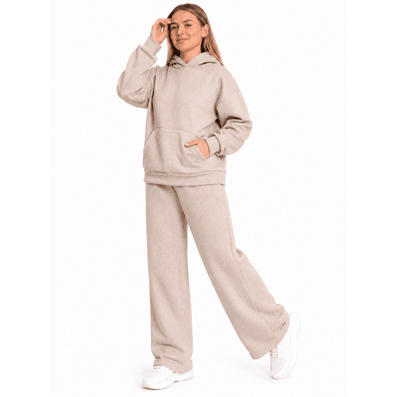 SPXTREME Women's Tracksuit Set 2 Piece Hoodie Sweatpants Lounge Oversized Sweatsuits Fall Outfits