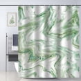 thumbnail image 1 of SPXUBZ Abstract Marble Polyester Shower Curtain with Hooks for Modern Bathroom Decor 72 x 72 in, 1 of 7