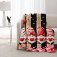 thumbnail image 1 of SPXUBZ Christmas Gnome Pattern Flannel Blanket Soft Plush Throw Blanket Holiday Decor Cozy Warm Blanket for Home Sofa Bed 50"x40", 1 of 5