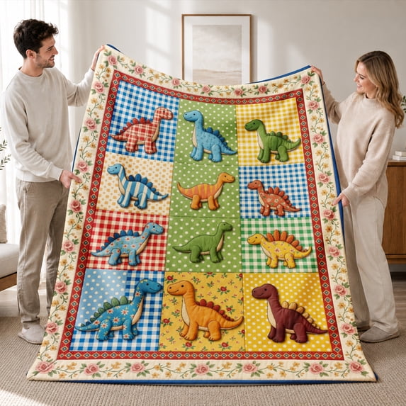 SPXUBZ Cute Animal Pattern Throw Blanket 50x60 Inch, Cartoon Style Soft Fleece Blanket, Cozy Kids Room Home Decor 80"x60"