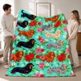 thumbnail image 1 of SPXUBZ Farm Tractor Throw Blanket 50x60 Inch, Vehicle Pattern Soft Fleece Blanket, Cozy Kids Bedroom Home Decor 60"x50", 1 of 5