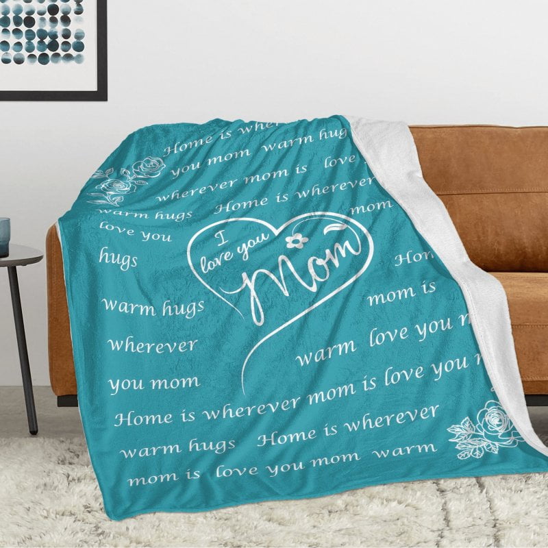 SPXUBZ Gifts for Mom, Mom Throw Blanket, Mom Gifts, Mothers Day Gifts
