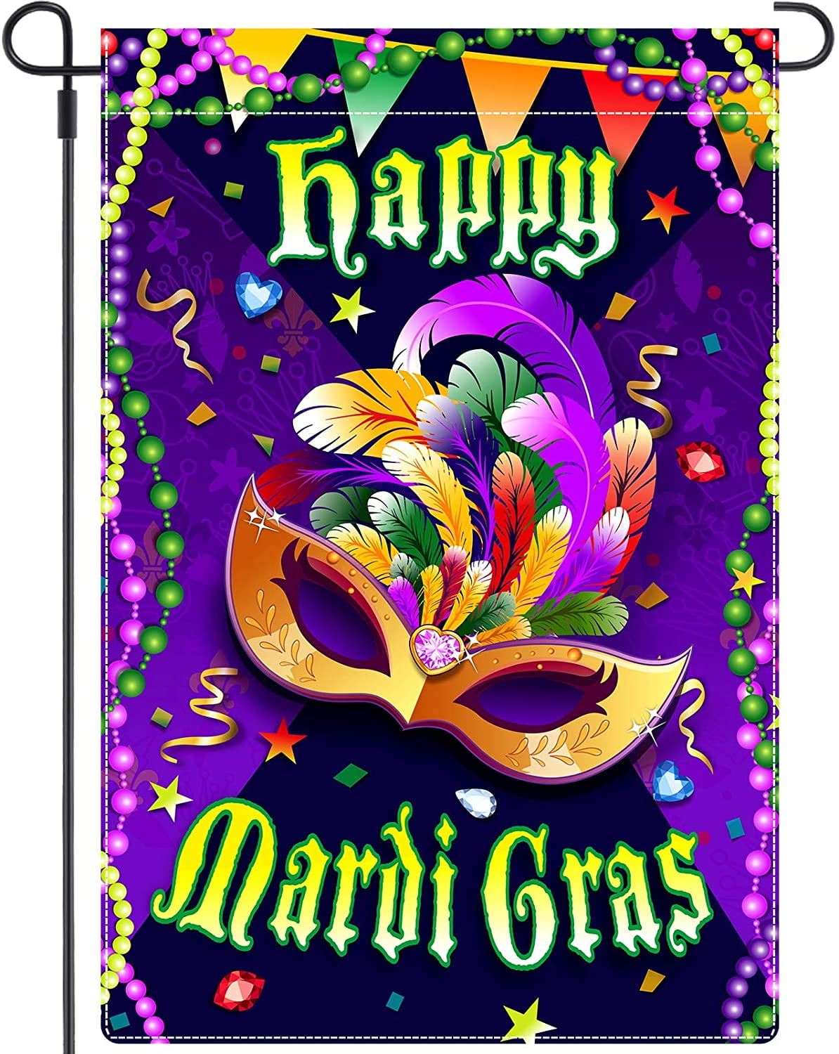 mardi gras lights outdoor