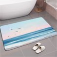 thumbnail image 1 of SPXUBZ Ocean Sky Birds Sunset Horizon Non Slip Kitchen Mats Bathroom Rugs Floor Mats for Floor 31.5x20 inch, 1 of 5