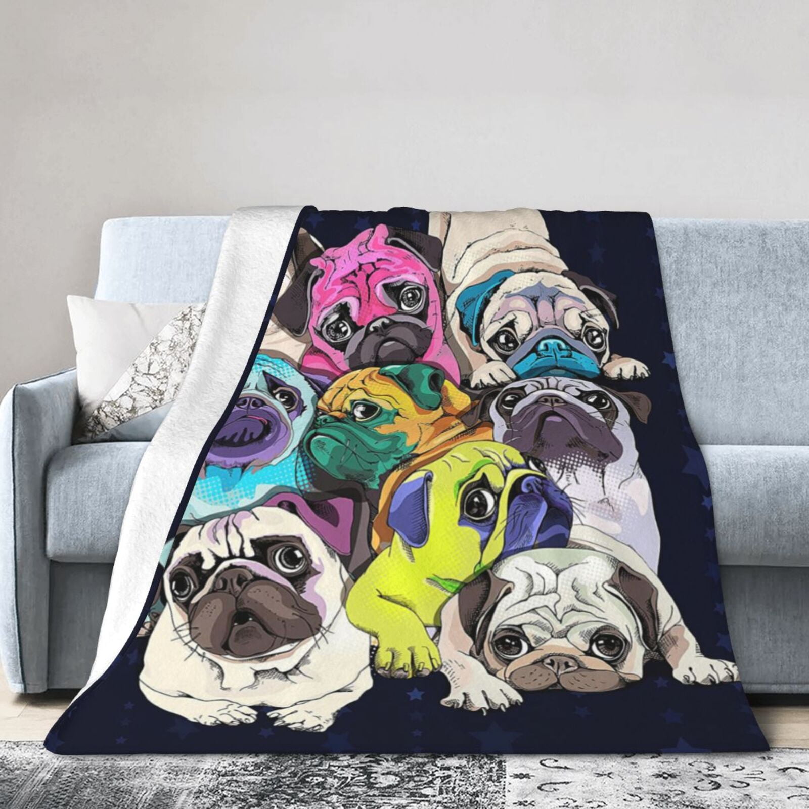 Pug blankets cheap