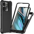 thumbnail image 1 of SPY CASE for BLU View 5 5G B160V Case with Screen Protector,BLU View 5 Phone Case Front Back Full Body Protective Soft TPU Military Grade Shockproof Cover - Black, 1 of 5