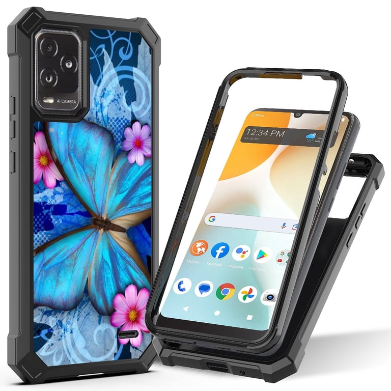 SPY CASE for BLU View 5 Pro 5G B170D Case with Screen Protector,BLU View 5 Pro Phone Case Full Body Protective Soft TPU Military Grade Shockproof Cover - Blue Butterfly - Walmart.com SPY CASE for BLU View 5 Pro 5G B170D Case with Screen Protector,BLU View 5 Pro Phone Case Full Body Protective Soft TPU Military Grade Shockproof Cover - Blue Butterfly - Walmart.com