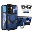 thumbnail image 1 of SPY CASE for Samsung Galaxy S24 Ultra Case Cover Compatible with Magsafe Magnetic Ring Kickstand - Blue, 1 of 4