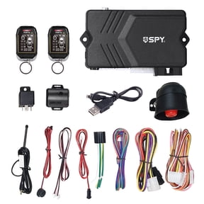 SPY Car Alarm One-Key Start Two-Way Car Immobilizer 1500m Remote Control Alarm System