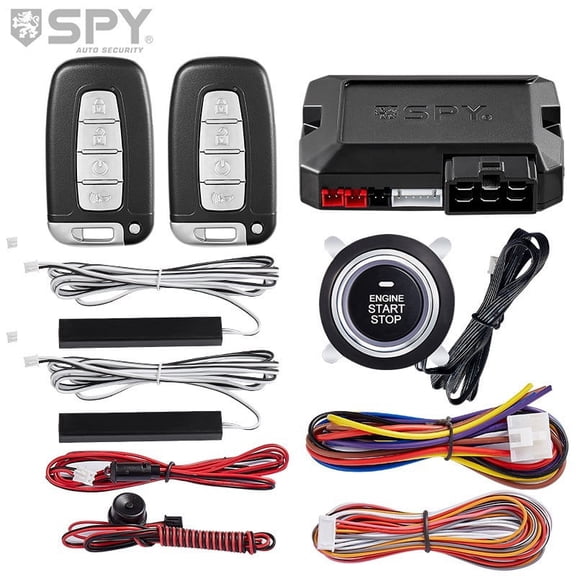 SPY Car remote remote start, preheating, cooling, one-key start, PKE car anti-theft device