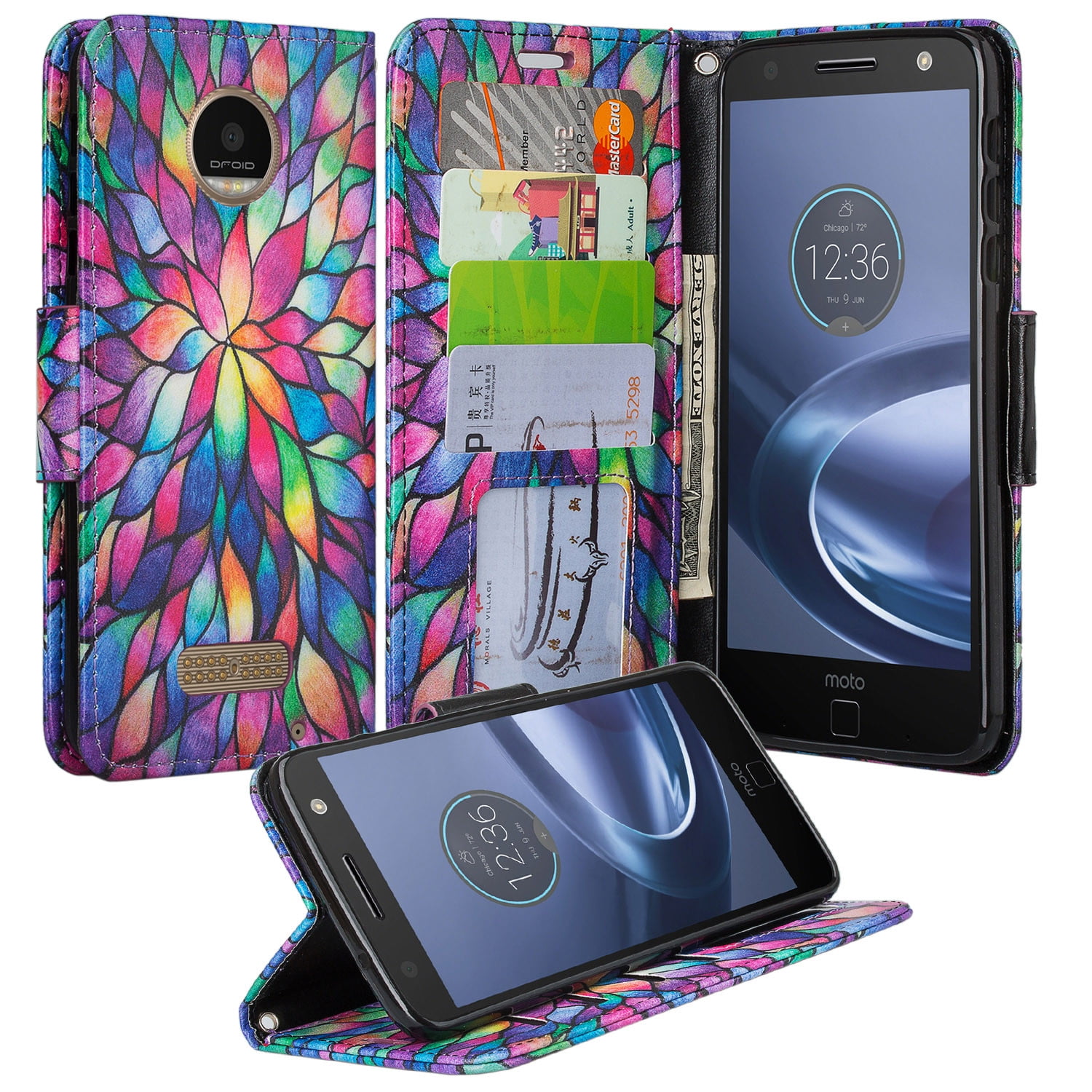 SPY Case for Motorola Moto Z Droid Case Motorola Z Droid Wallet