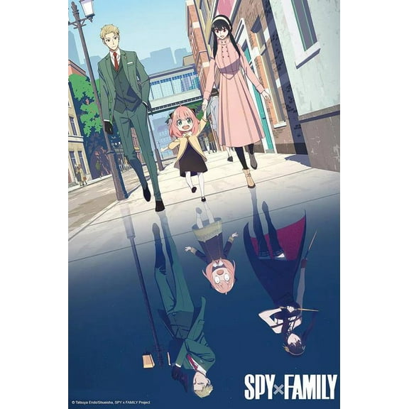 SPYFAMILY anime Poster Room Wall Decor Gifts 12 x 18 inch(30cm x 46cm) Frameless