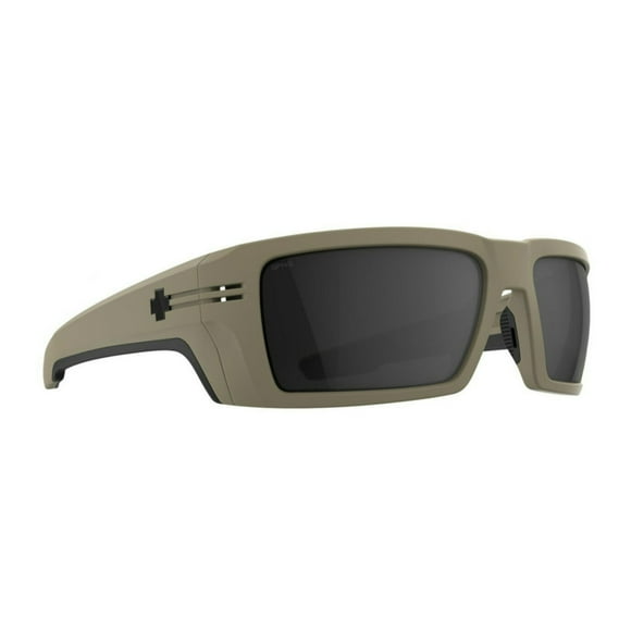 Optic Rebar Smaller Edition ANSI Medium-Large Fit Sunglasses with 100 Percent UV Protection (Matte Sand and Happy Gray)