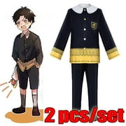 SPY X FAMILY Damian Cosplay Costume 2PCS Top Pants Anime Clothes for Men Comic Con Cosplay