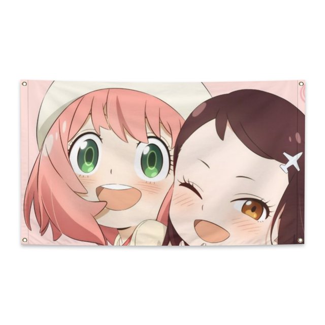 SPY x FAMILY Anime 3×4 ft Face Flag Vivid Color and Fade proof
