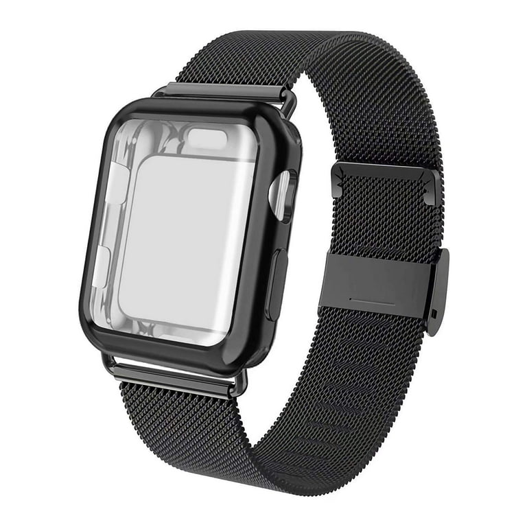 SPYCASE Compatible for Apple Watch Band 38mm Screen Protector Case