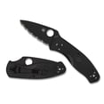 thumbnail image 1 of SPYDERCO Persistence Liner Lock Knife C136SBBK Serrated 8Cr13MoV Steel/Black FRN Pocket Knives, 1 of 5