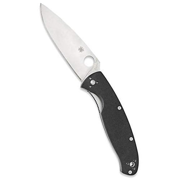 SPYDERCO RESILIENCE FOLDER 4.25" 8C13MOV STAINLESS G-10 BLACK