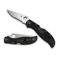thumbnail image 1 of Spyderco Knives Spyderco Stretch 2XL Lightweight Folding Knife 3.99in Satin Part Serrated Blade SPC258PSBK, 1 of 2