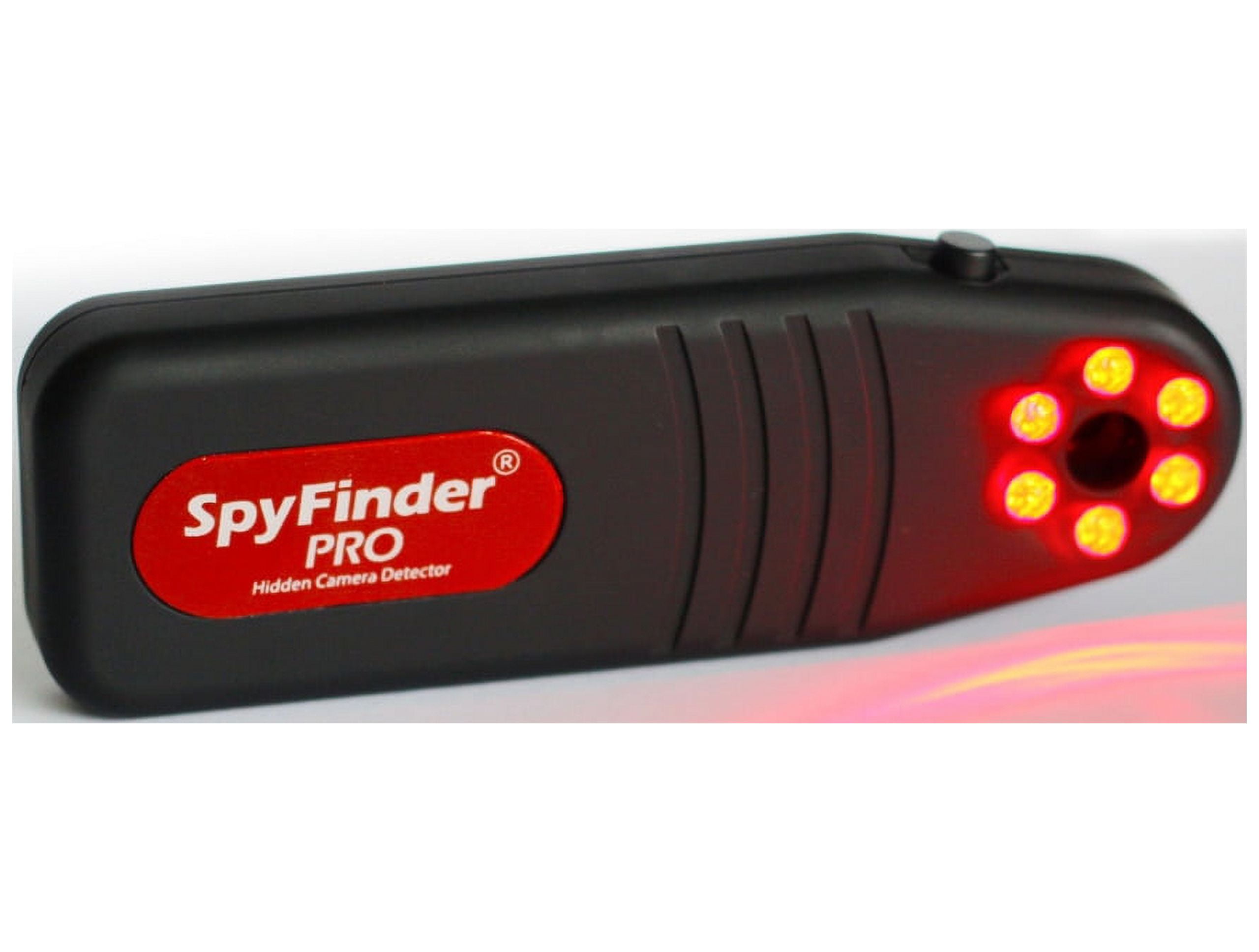 SPYFINDER PRO Hidden Spy Camera Detector Portable Pocket Sized Camera Finder Locates Hidden