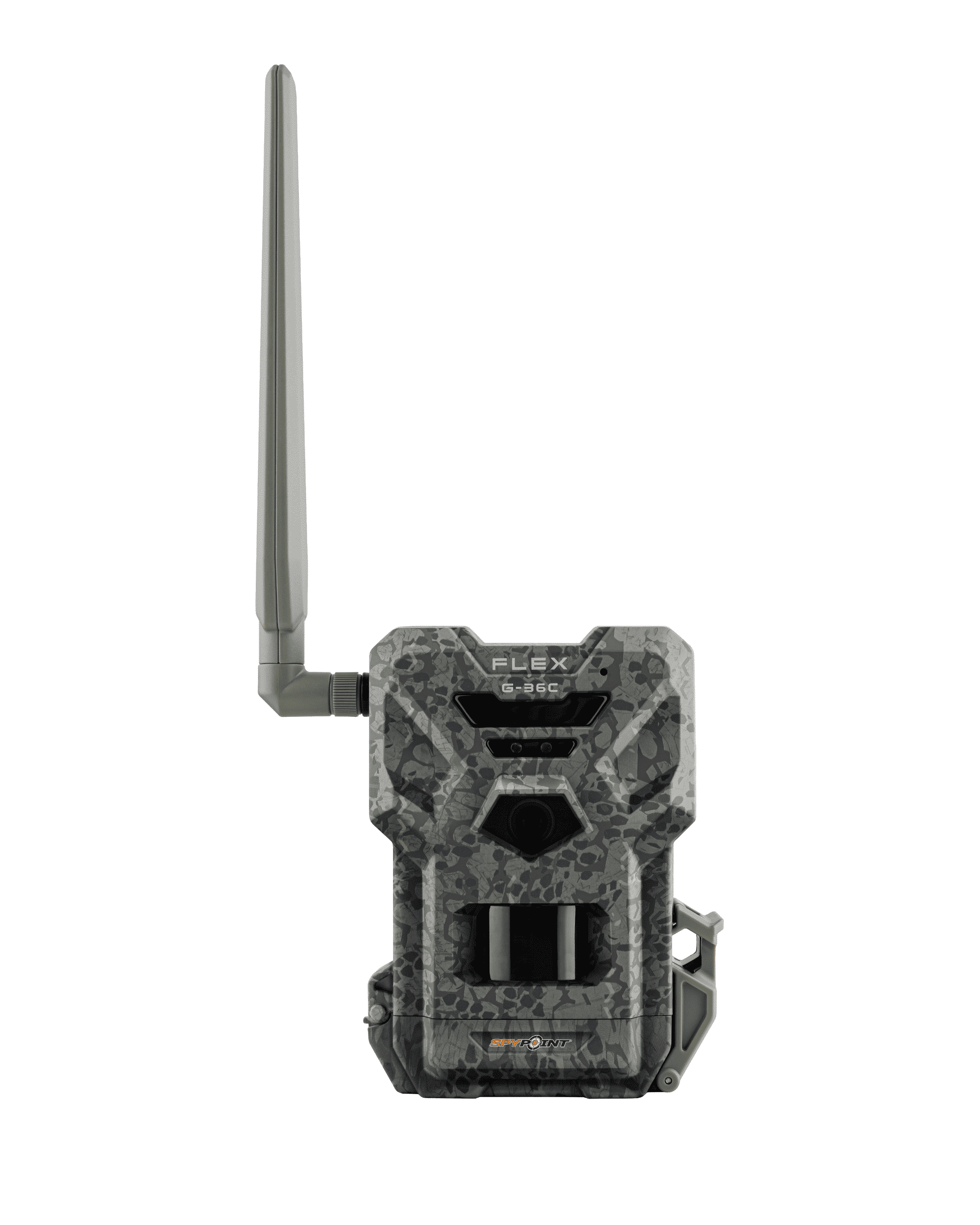 SPYPOINT FLEX G-36 Camo | Outdoor Cellular Trail Camera | 1080p Video with Sound, 36 Megapixels, 0.3S Trigger Speed, 100 Flash and Detection Range | with improved battery life