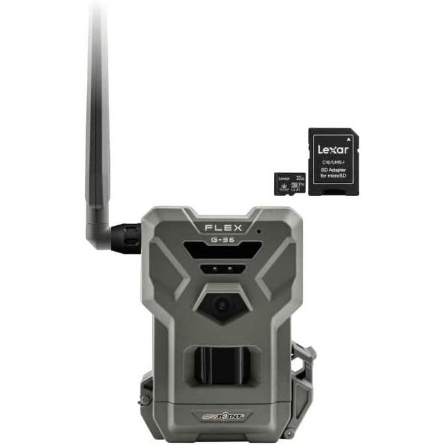 SPYPOINT Flex G36 Cellular Trail Camera, 36MP, 1080p, GPS, LTE, 100