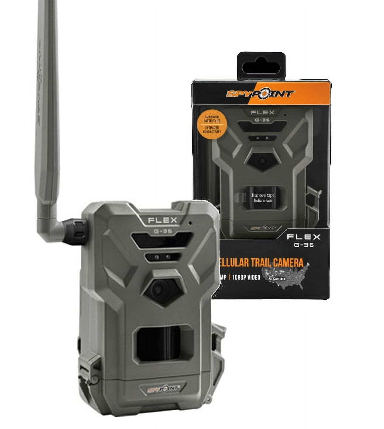 SPYPOINT Flex G36 Cellular Trail Camera, 36MP Photos and 1080p Videos